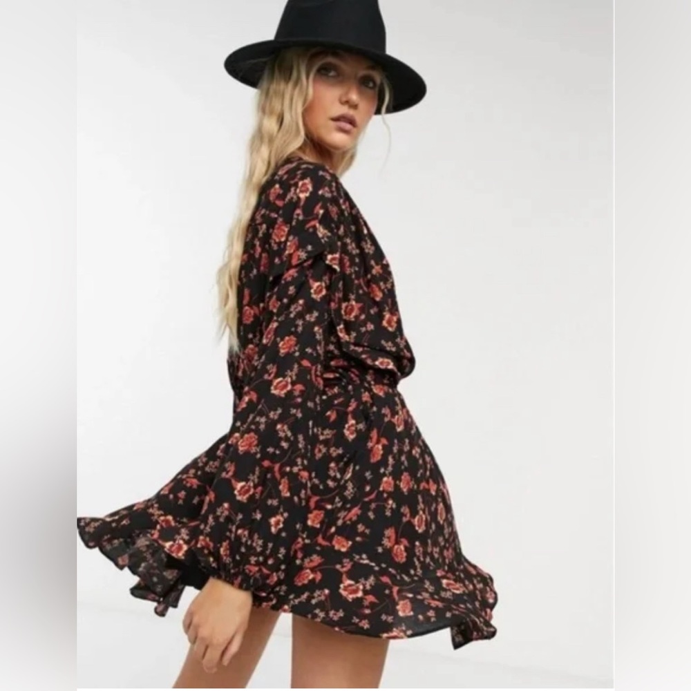 Free People “flower fields” mini dress